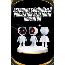 Gün Batımı Projektör Lamba Astronot Görünümlü Dekoratif Masa Lambası - Karışık