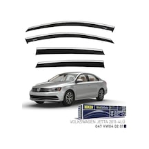 Volkswagen Jetta Niken Kromlu Cam Rüzgarlığı 4lü Set 2011 ve Üstü