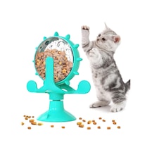 Akıllı Kedi Oyuncağı Mama Dağıtıcı Zeka Geliştirici İnteraktif Oyuncak Yavaş Besleme Aparatı Eğlenceli & Sağlıklı Beslenme