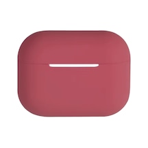 Apple Airpods Pro 3 3.nesil Soft Silikon Kılıf - Bordo Altın