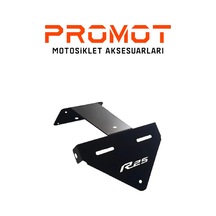 Motor Plakalık Yamaha R25 Katlanmaz Plakalık Sinyal Bağlantılı 2014 / 2024 Modele Uyumlu