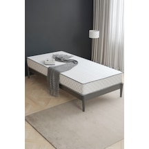 Aksviva Cloud Tek Kişilik Yaylı Yatak BEYAZ