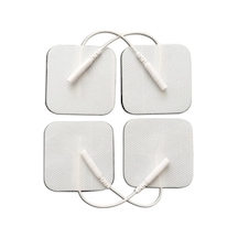 Fizyopol 5 x 5 CM Kablolu Kare Tens Pedi 4'lü