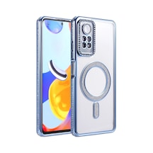 Redmi Note 12 Pro 4g Joke Simli Magneticsafe Kılıf - Mavi Bz8683140894931