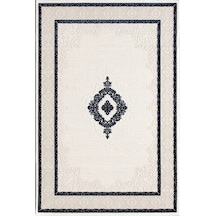 Artemis Halı Anetta 03319a Krem Mavi Makine Halısı