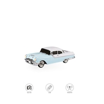 Torima D87 Bluetooth Hoparlör Retro Klasik Araba Tasarımlı 10w Fm Usb Selfie Speaker Mavi