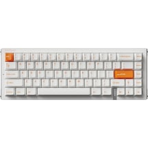 Real67 Sodium-white %65 Ttc Tai E Manyetik Switch 8k He Hotswap Rgb İngilizce Mekanik Gaming Klavye