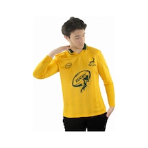 Urbantrendstore Rugby Tasarımlı Günlük Rahat Kullanım Casual Tişört Sarı