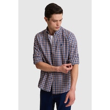 U.S. Polo Assn. U.s. Polo Assn. Erkek Lacivert Gömlek Desenli 50324654-vr033