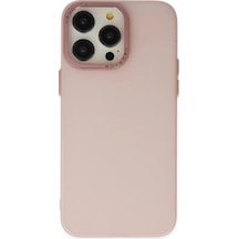 Newface Apple Uyumlu İphone 14 Pro Kılıf Modos Metal Kapak - Pembe