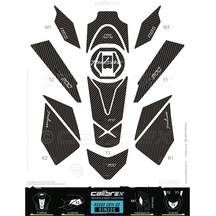 Calibrex Bajaj Pulsar Ns200 Tank Pad Full Set Xjn22c