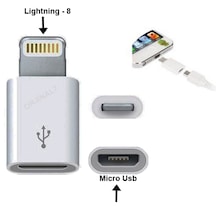 Micro Usb Den Lightning Iphone Dönüştürücü  Otg Çevirici