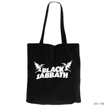 Black Sabbath Siyah Kanvas Bez Çanta