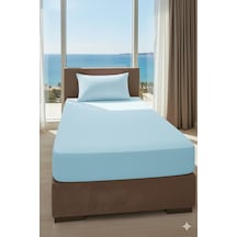 Özdilek Tek Kişilik Colourist Çarşaf - Aqua Aqua