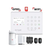 Ard-575 Gprs/gsm/wıfı Kablolu/kablosuz Alarm Paneli Ve Bgr-09 Kablosuz Sirenli 1 Yıl Ahm