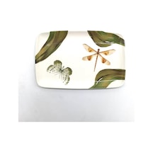 The Mia Blanche Dikdörtgen Servis Tabağı 33 x 21 Cm Bln0006