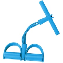 Suntek Elastik Pedal Çektirme Direnç Bandı Geri Karın Mavi