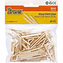 Brons Ahşap Kibrit Çöpü Naturel Nbr912