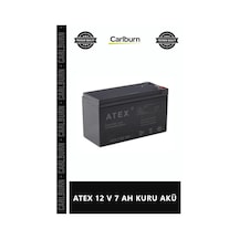 Özel Üretim Yüksek Performanslı Uzun Ömürlü Dayanıklı Vrla Bakımsız Tip Atex 12 V 7 Ah Kuru Akü