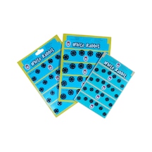 3 Boy Dikmeli Plastik Çıtçıt Seti - 72 Adet 10mm / 12mm / 15mm Siyah Dikmeli Çıtçıt