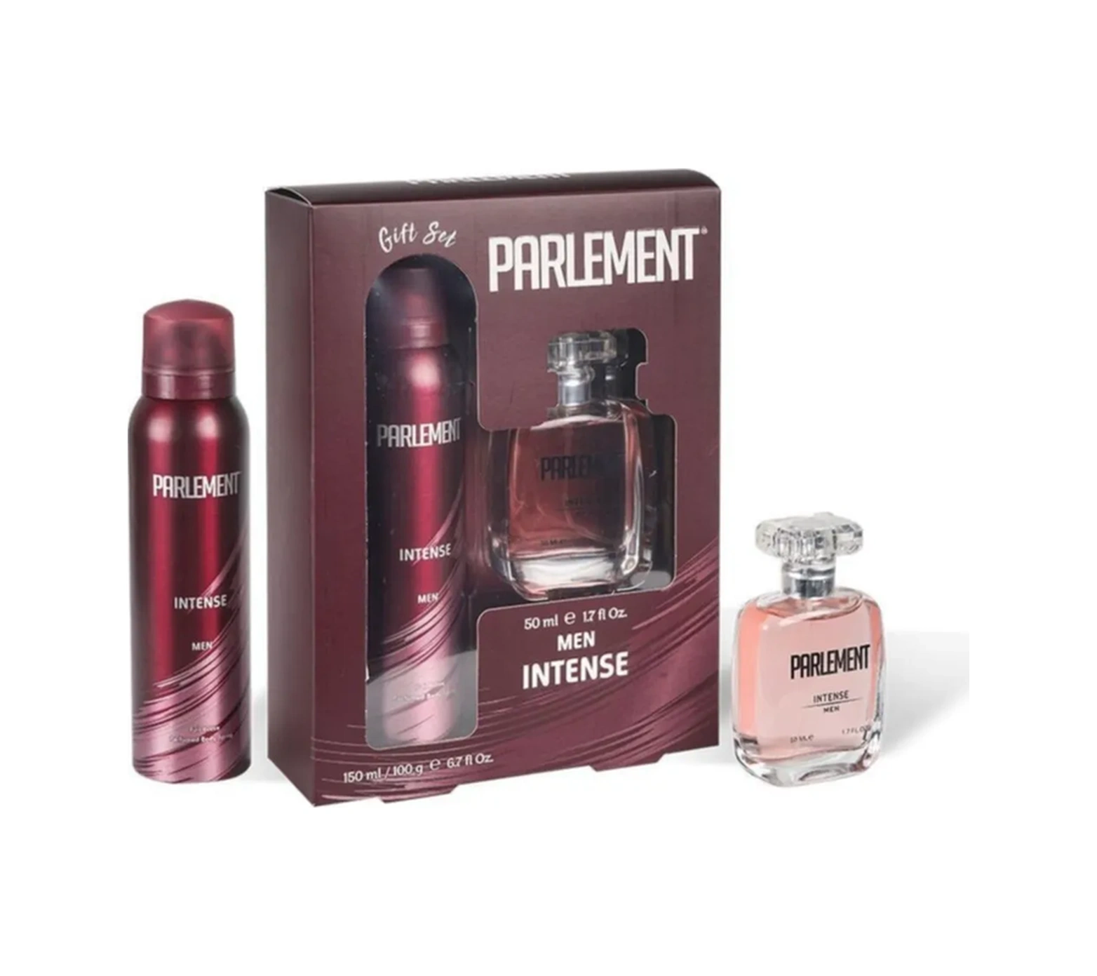 Parlement 50 Ml Intense Erkek Parfüm + 150 Ml Deodorant Seti Deri