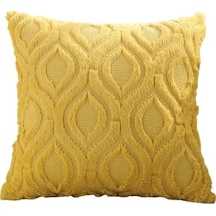 Sarı Atmak Yastık Örtüsü Kolay Değiştirilebilir Dekorasyon Gözyaşı Önleyici Taşınabilir Zarif Görünüm Yastık Kılıfı Yatak Odası Dekor