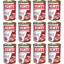 Rinti Ördekli Gurme Köpek Konservesi 400 G X 12 Adet