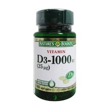 Nature'S Bounty   Vitamin D3 1000 Iu 100 Softjel