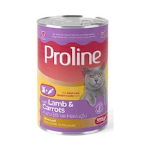 Kuzu Etli Ve Havuçlu Pate Yetişkin Kedi Konservesi 6 Adet 395 Gr