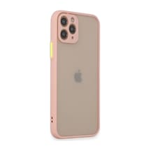Bezos İphone 11 Pro Uyumlu Kılıf Montreal Silikon Kapak - Pembe Mmbz