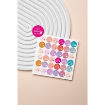 Beni Bekliyordun Sanırım Thank You Teşekkür Stickers Çıkartma Pyt
