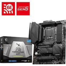 Msı Mag Z790 Tomahawk Wıfı Ddr5 7200mhz 4xm.2 1xhdmı 1xdp Usb 3.2 1700 Atx 12. / 13. Ve 14. Nesil İşlemci Uyumlu