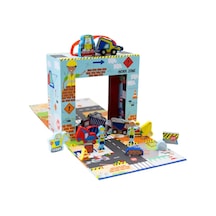 Floss & Rock Ahşap Figürlü Oyun Kutuları Construction 45p6473