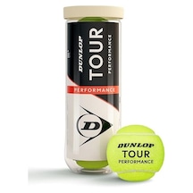 Dunlop Tour Performance 3'lü Tenis Topu - Vakum Ambalajlı 601622