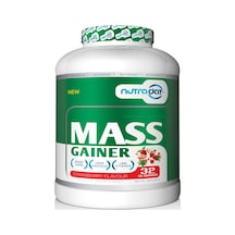 Karbonhidrat Tozu Mass Gainer 3520 Gram Çilek Aromalı Hacim Kütle Kas Gainermass