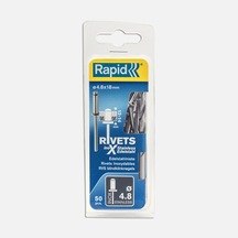 Rapid Perçin 4,8x18 Mm Paslanmaz Matkap Ucu 50 Adet