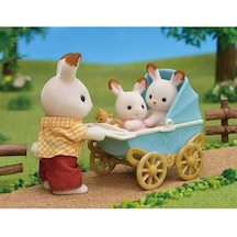 Sylvanian Families Çikolata Kulaklı İkiz Tavşan Bebek