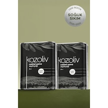 Kozoliv Soğuk Sıkım Naturel Sızma Zeytinyağı Teneke 2 x 2 L