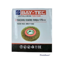 Bay-Tec Saçaklı Daire Fırça 175Mm