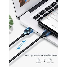 Usb Type-c Şarj Ve Data Kablosu, 0.5 Metre