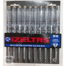 İzeltaş Kontrol Kalemi 10 Lu 1 Paket