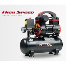 Mytol MYK0061 1.0Hp Yüksek Hızlı Kompresör 6 L