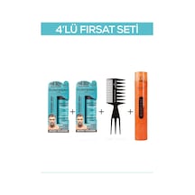 Fontenay Saç Şekillendirici Pudra Toz Wax Mat Effect X2 + Şekil Tarak'ı 2+saç Spreyi 400ml 4'lü Set 00340292