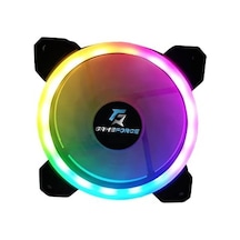 Gameforce Dualrıng 4x120mm Duyarlı A-rgb Kasa Fanı