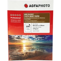 Agfa Photo 270gr  5R (13x18) Parlak İnkjet Kağıt