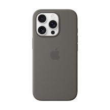 Apple iPhone Uyumlu iPhone 16 Pro Silicone Case With Magsafe - Stone