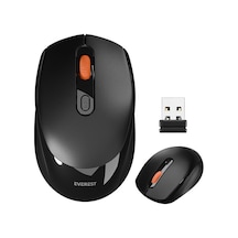 Everest Smw-87 Usb Siyah 2.4ghz 1600dpı Kablosuz Mouse Diğer