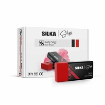 Silka Ruby Kırmızı Silgi 24'Lü Kutu Art58