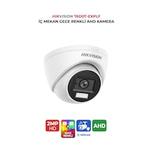 Ds-2ce76d0t-exlpf Gece Renkli Kamera 2mp Akıllı Led Dome