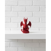 Kırmızı Ejderha Biblo 12 Cm